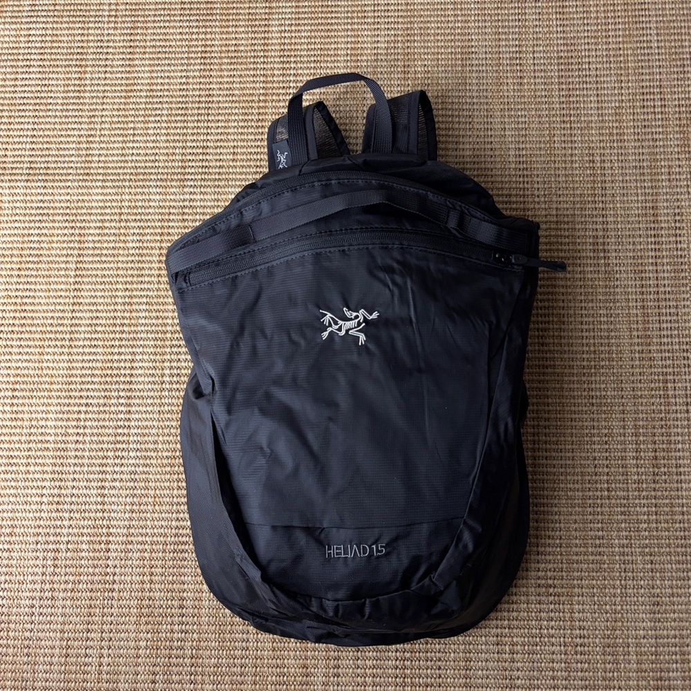 Arc'teryx Heliad 15 Black Backpack bag